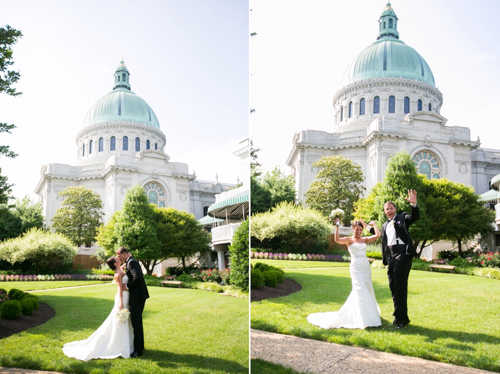 Buchanan Garden USNA wedding Photographer