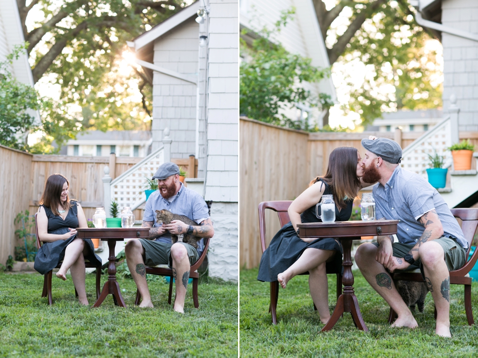 First Home Engagement Photographs - Philadelphia wedding photographer