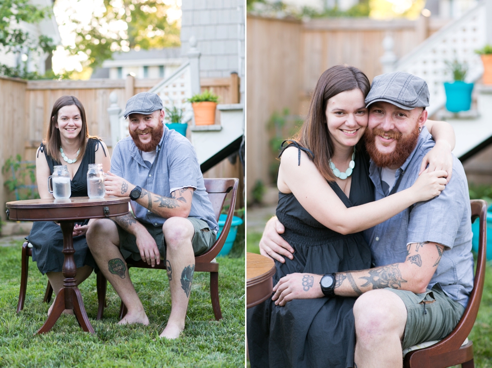 First Home Engagement Photographs - Philadelphia wedding photographer