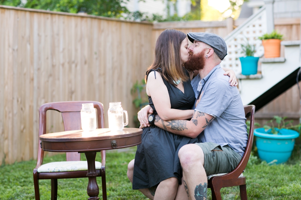 First Home Engagement Photographs - Philadelphia wedding photographer