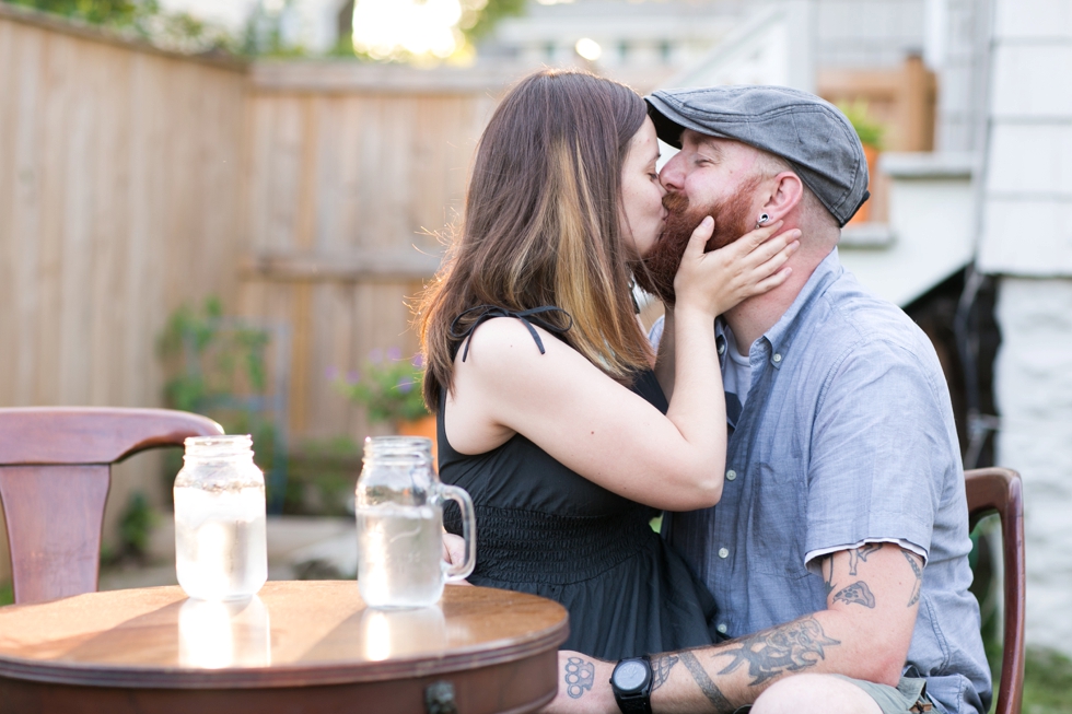 First Home Engagement Photographs - Philadelphia wedding photographer