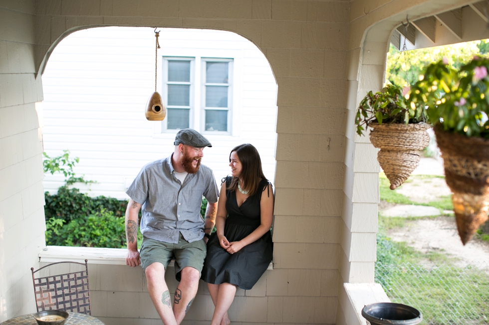 First Home Engagement Photographs - Philadelphia wedding photographer