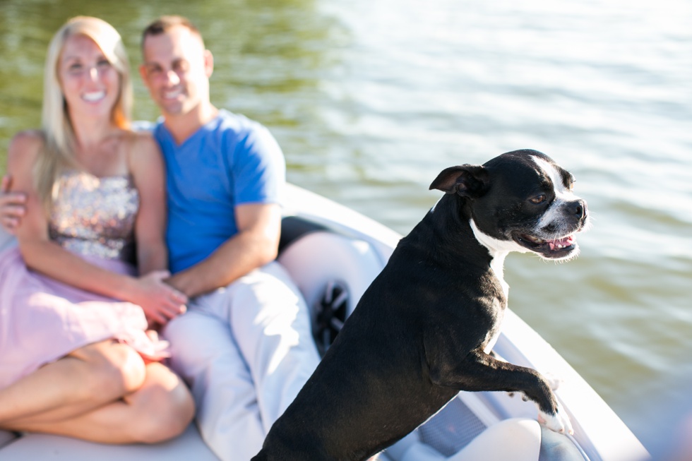 Rhodes River Island - Power Boat Engagement Photographer