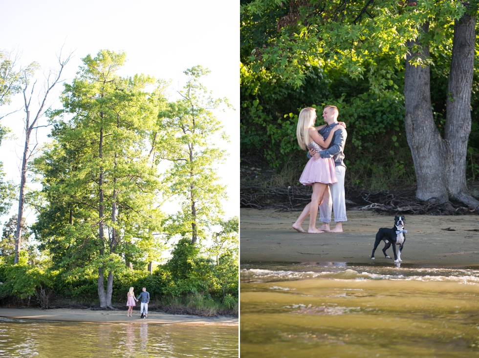 Rhodes River Island Beach Engagement Photographer