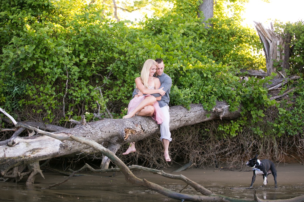 Rhodes River - Island Beach Engagement Session