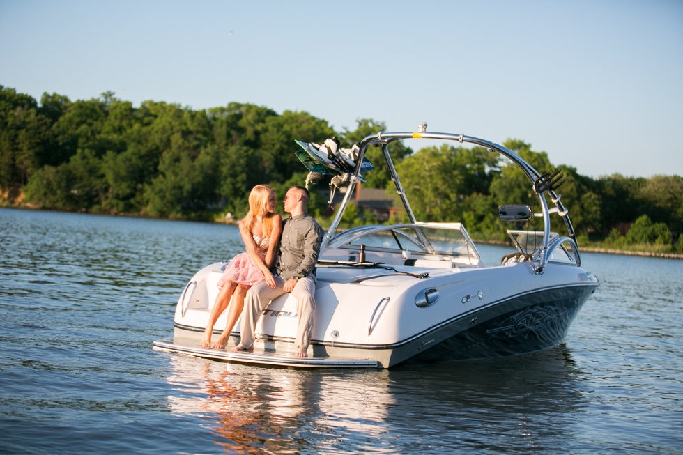 Power Boat Engagement Photographer