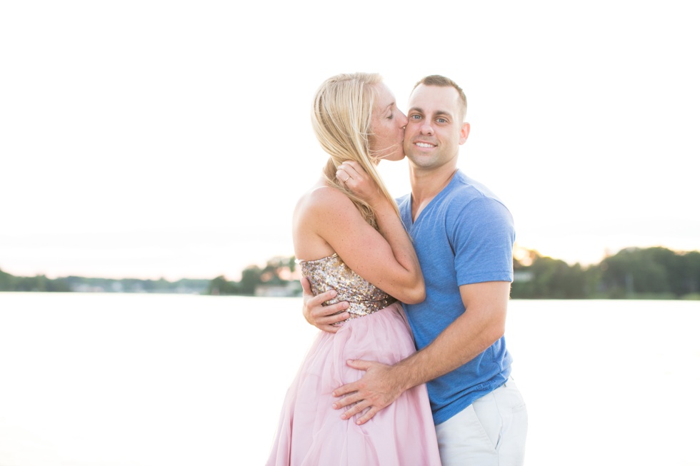 Sunset Island Engagement Photographer