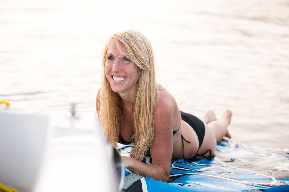 Power Boat Tubing Engagement Session