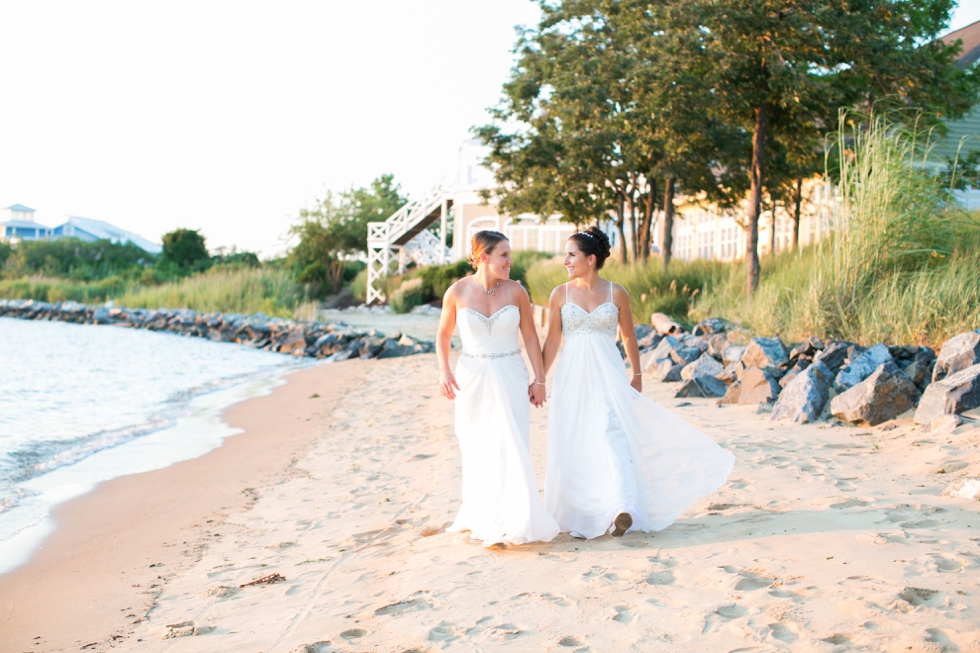 Shore Wedding Photographer - Two Brides Wedding