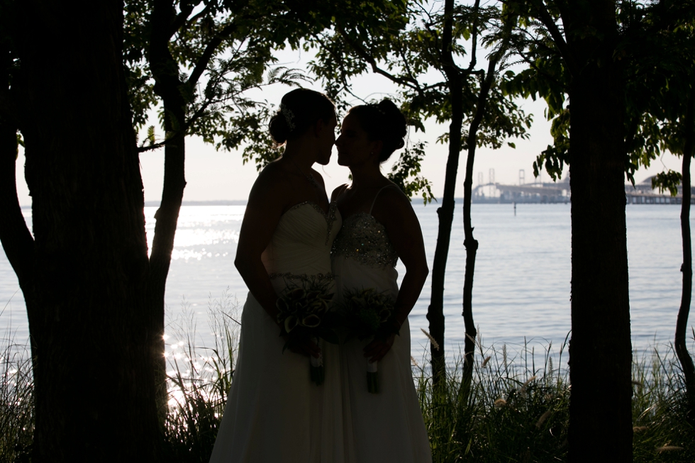 Bay Bridge Wedding Photographer - Two Brides Wedding Photographer