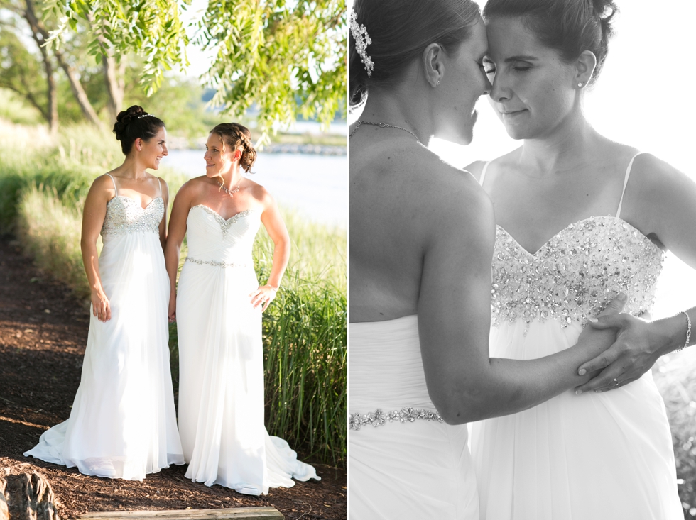 Two Brides Beach Wedding - Philadelphia LGBT Wedding Photographer