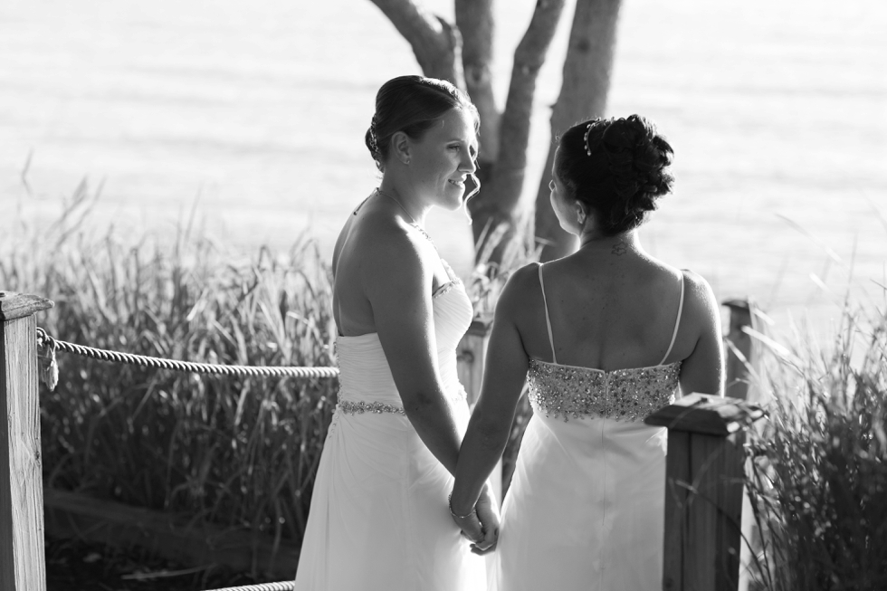 Two Brides Beach Wedding - Philadelphia Wedding Photographer