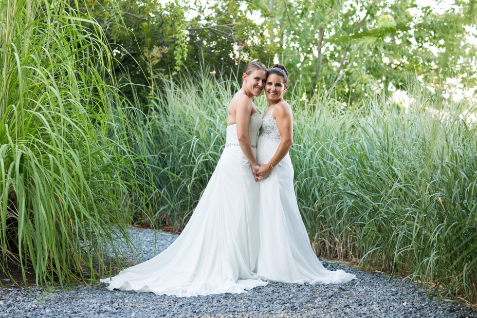 Two Brides Beach Wedding - Philadelphia LGBT Wedding Photographer