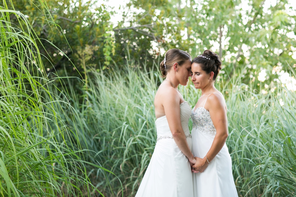 Two Brides Beach Wedding - Philadelphia LGBT Wedding Photographer