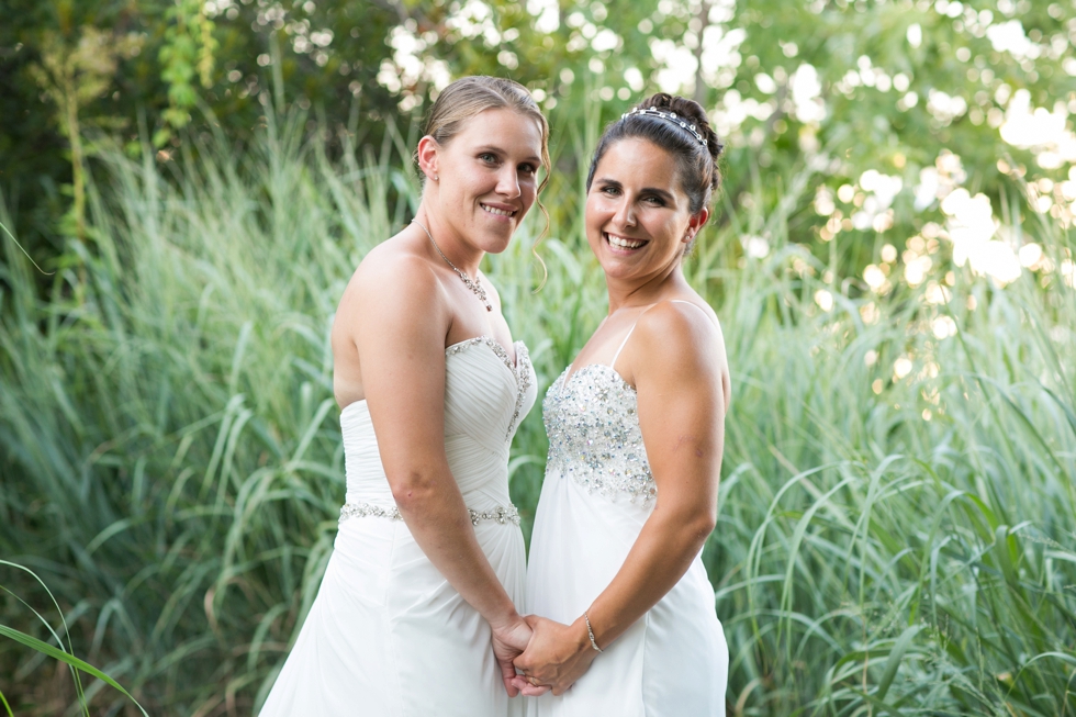 Two Brides Beach Wedding - Philadelphia LGBT Wedding Photographer