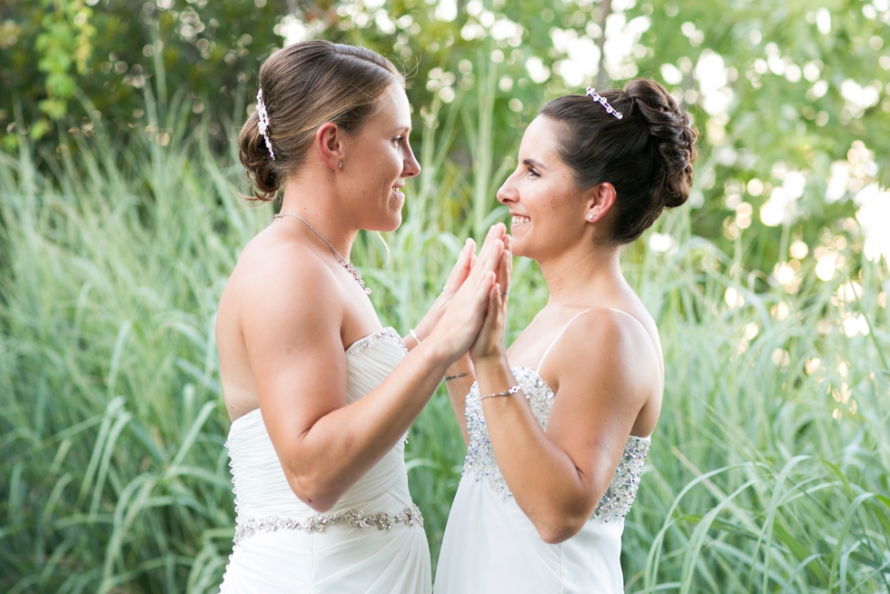 Two Brides Beach Wedding - Philadelphia LGBT Wedding Photographer