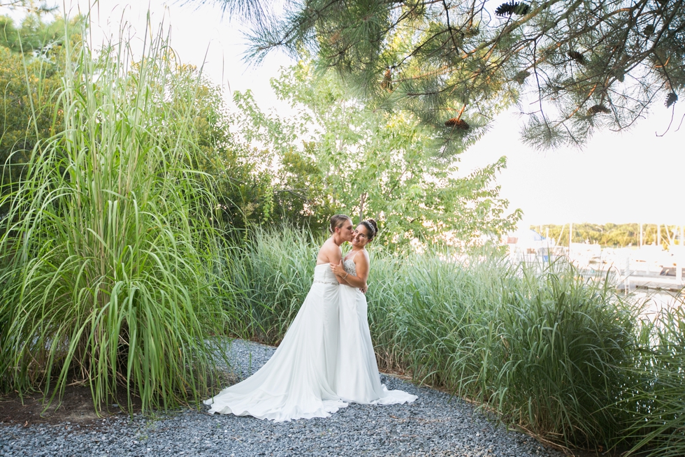 Two Brides Beach Wedding - Philadelphia LGBT Wedding Photographer