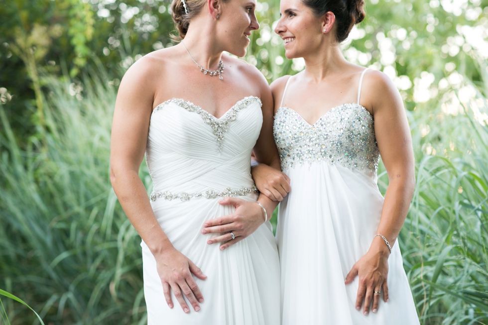 Two Brides Beach Wedding - Annapolis LGBT Wedding Photographer