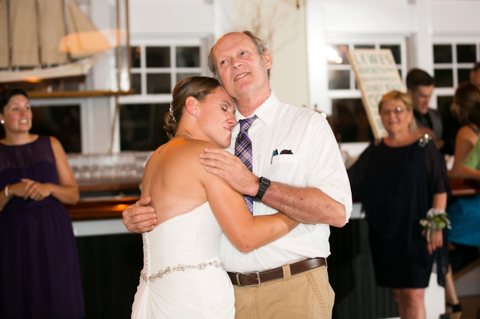 Two Brides First Dance - Chesapeake Bay Beach Club Wedding Photographer 