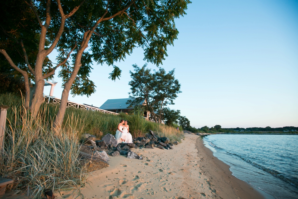 Chesapeake Bay Beach Club Wedding Photographer