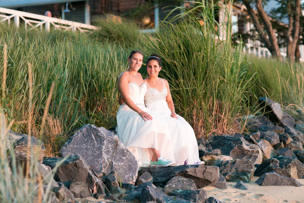 Chesapeake Bay Beach Club Wedding Photographer