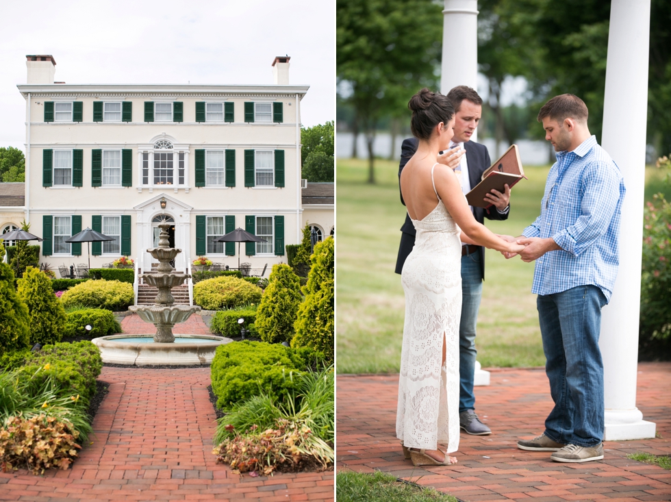 Pen Ryn Mansion Philadelphia wedding Rehearsal