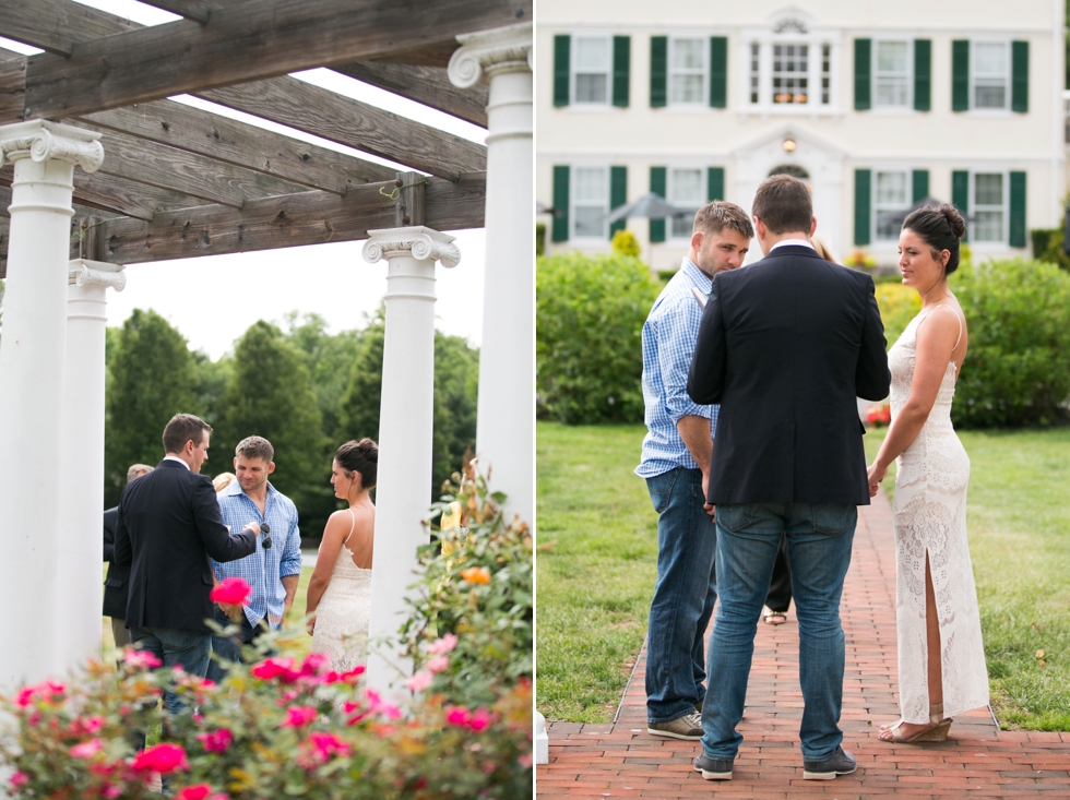 Philadelphia wedding Rehearsal at Pen Ryn Estate