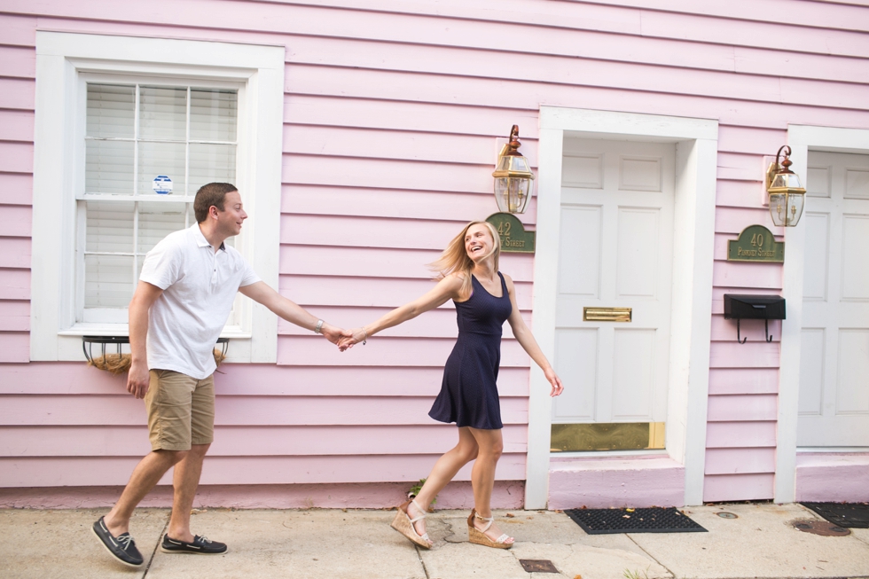 Pinkney Street - Philadelphia Engagement Photographer