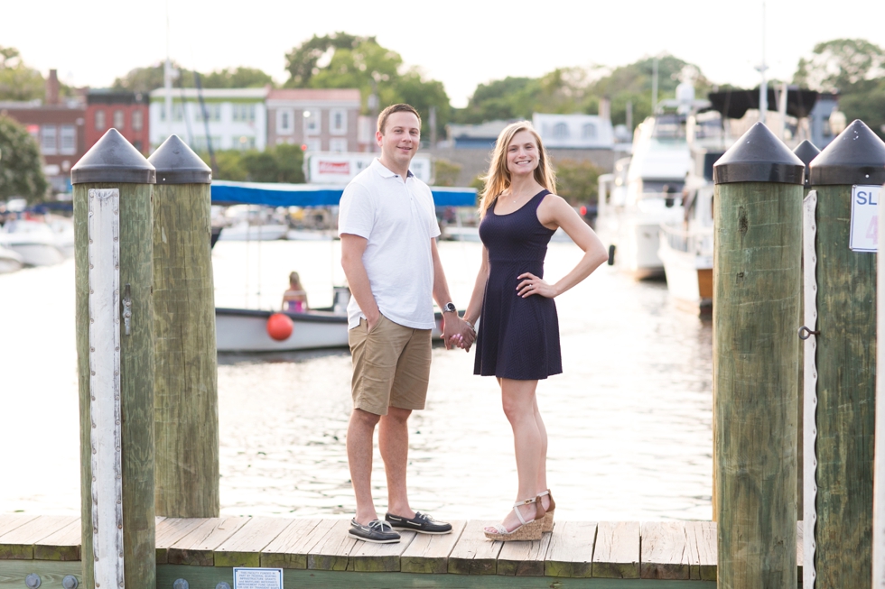 Annapolis City Dock - Philadelphia Engagement Session