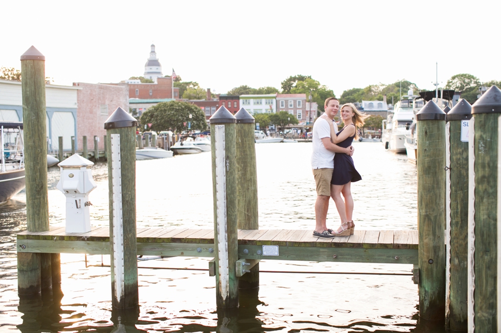 Annapolis City Dock - Philadelphia Engagement Session