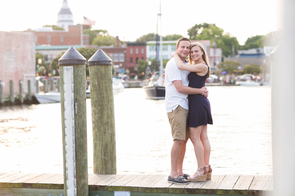 Annapolis City Dock - Philadelphia Engagement Session