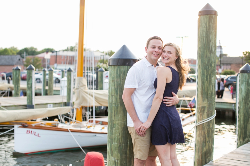 Annapolis City Dock Engagement Session