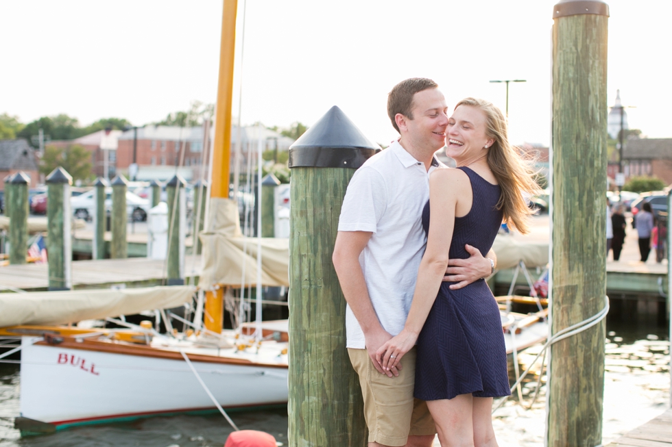 Annapolis City Dock Engagement Session