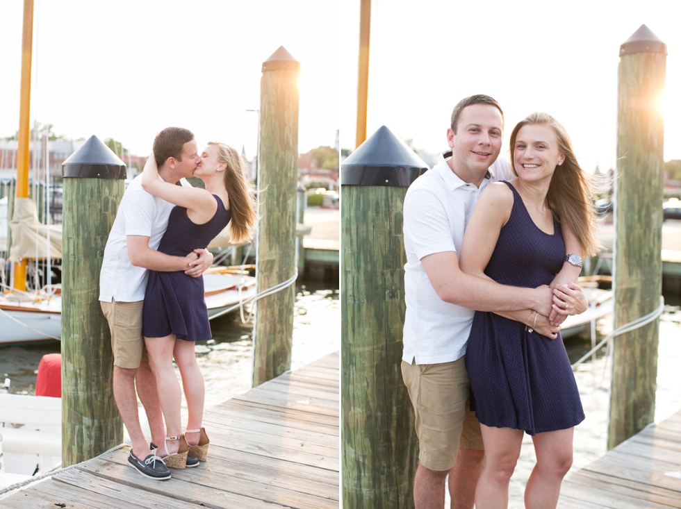 Annapolis, MD City Dock Engagement Session