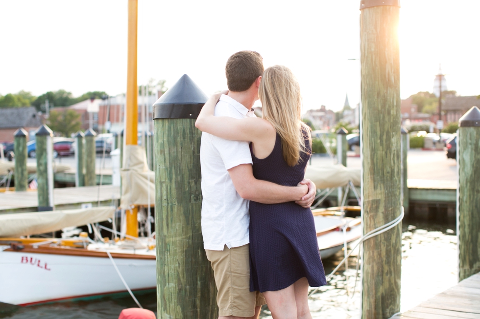 Annapolis, MD City Dock Engagement Session