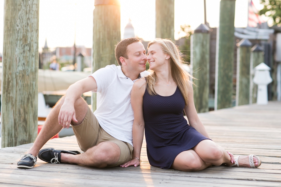 Annapolis, MD City Dock Engagement Session