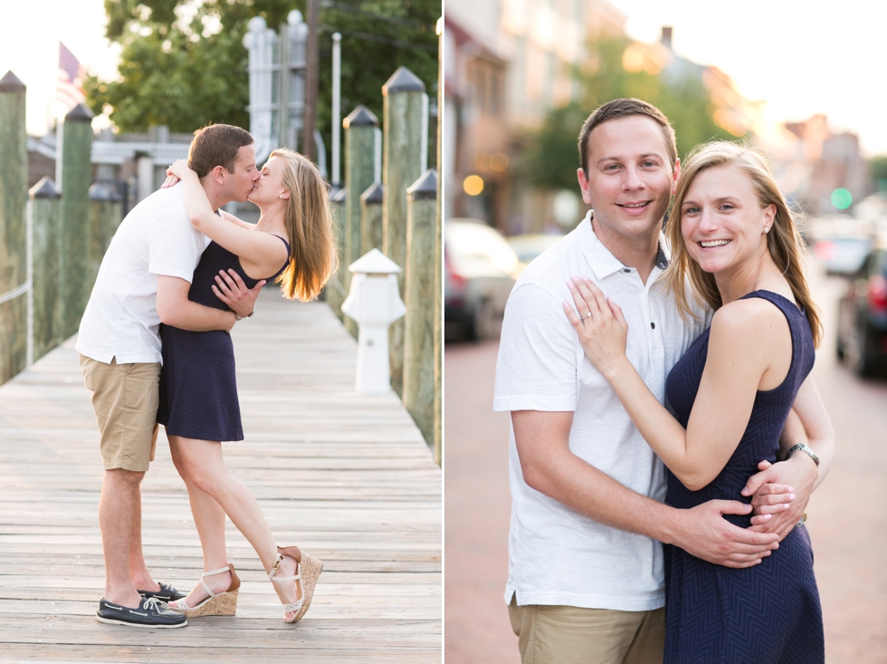 Annapolis, MD City Dock Engagement Session