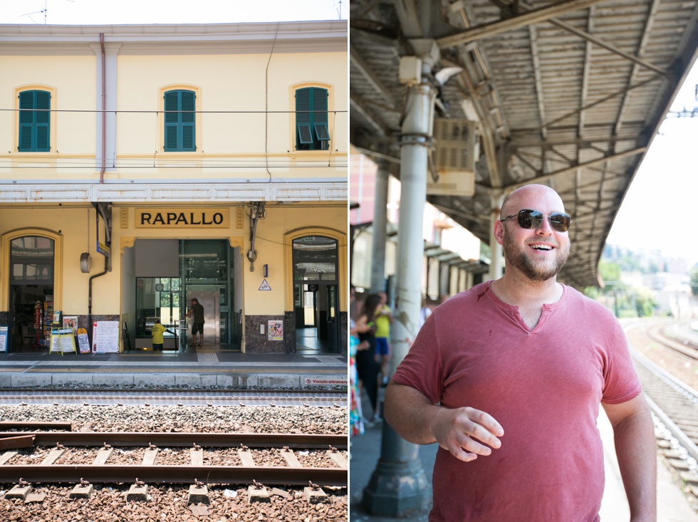 Rapallo, Italy Train Station Travel Photographer