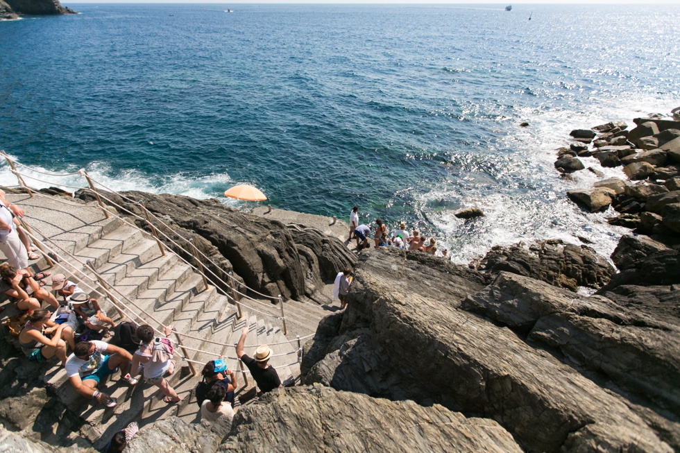 Cinque Terre Riomaggiore - Ferry Boat Dock