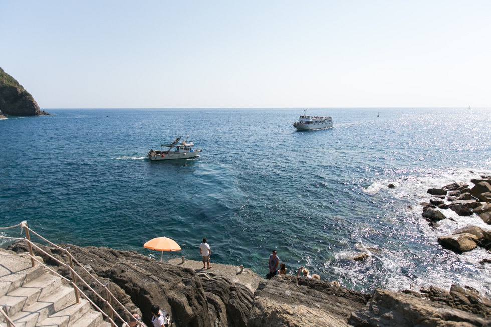 Cinque Terre Riomaggiore - Ferry Boat Dock