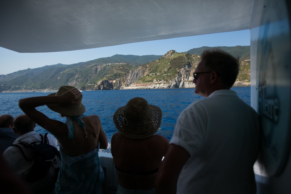 Cinque Terre Riomaggiore - Ferry Boat to Manarola