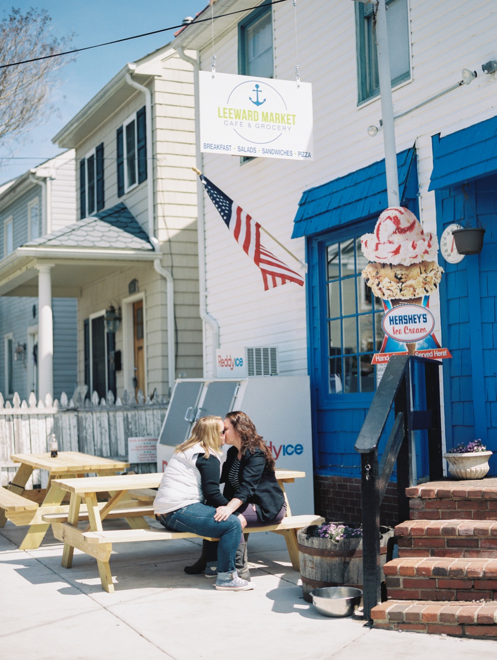 Maritime LGBT Couple Photographer - Personal Portrait on film