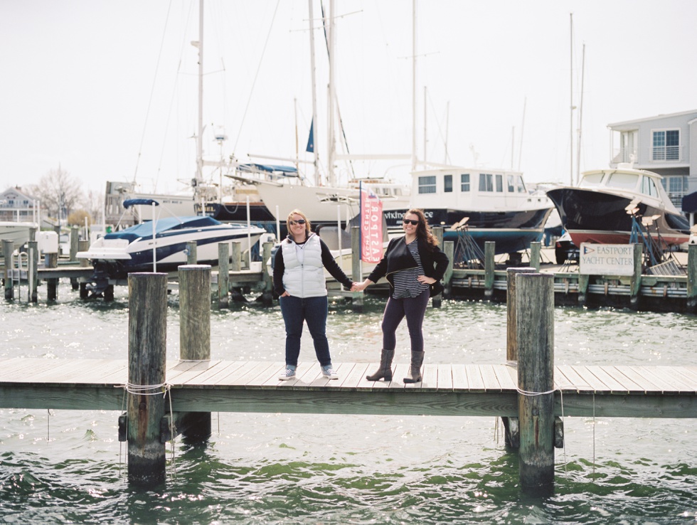 Maritime Same-sex Couple Photographer - Philadelphia Portrait on film