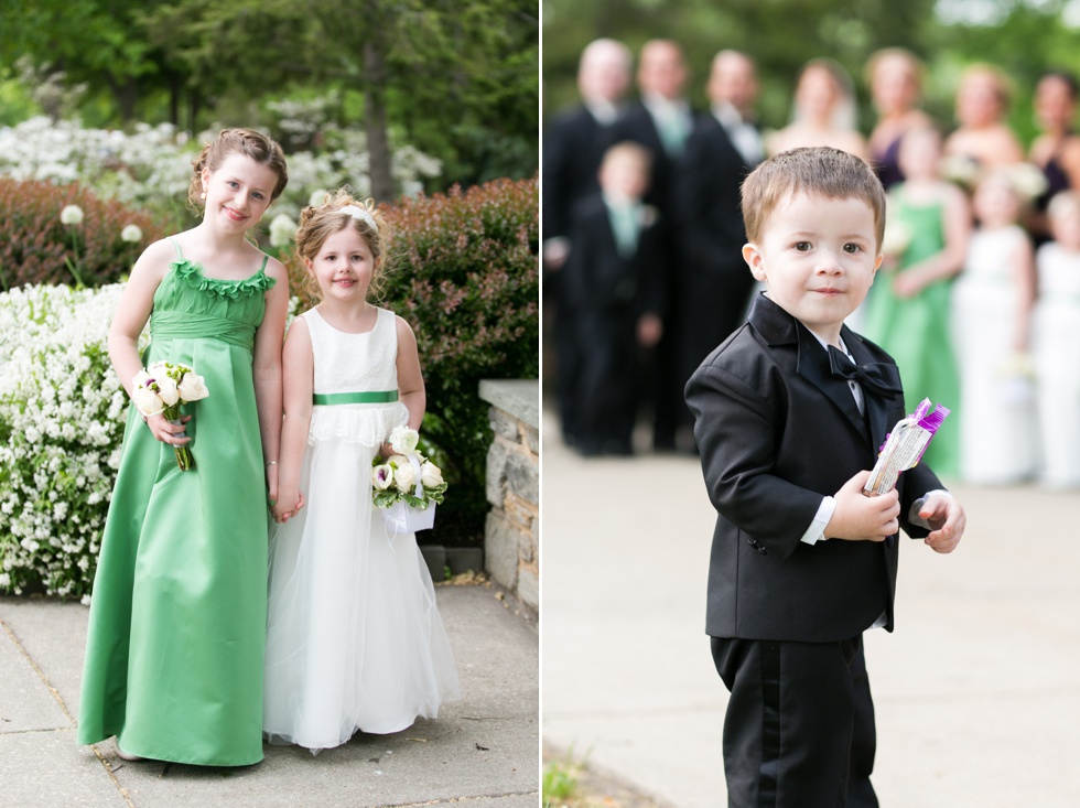 Philadelphia Museum of Art Garden Wedding Party