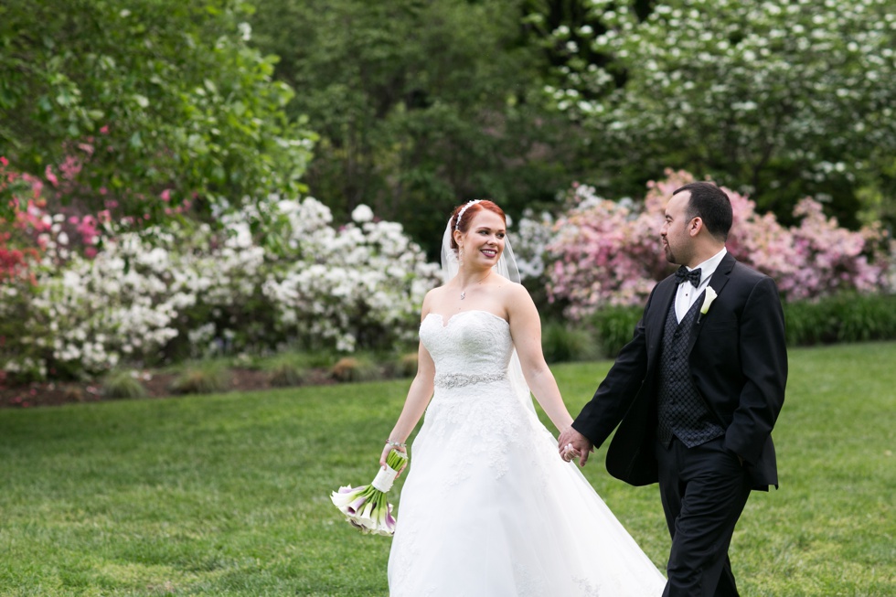 Philadelphia Museum of Art Garden Wedding Photographer