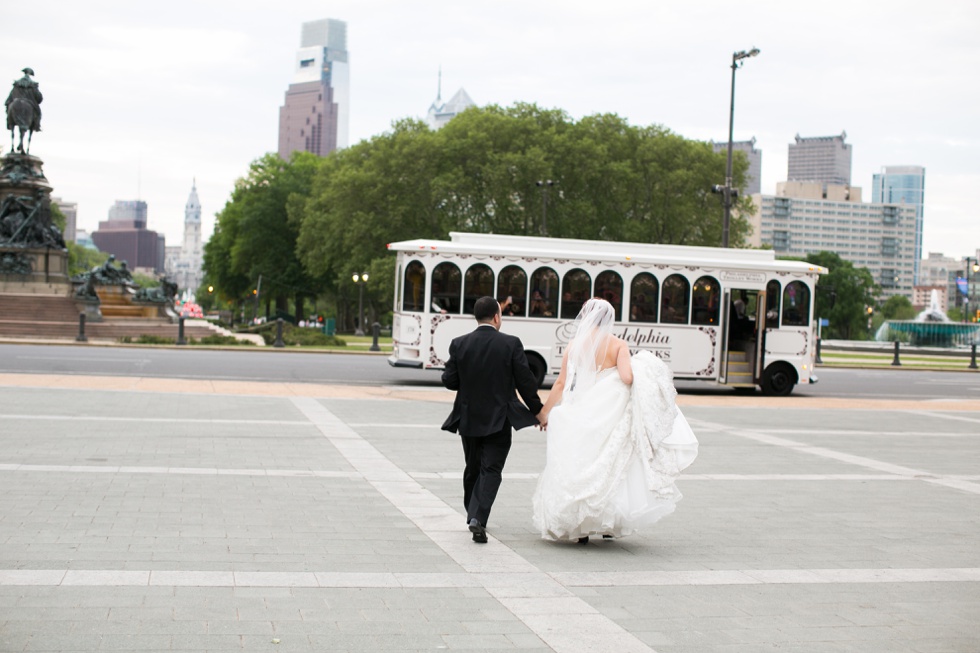 PMA - Philadelphia Trolley Works - Skyline Wedding Photographers