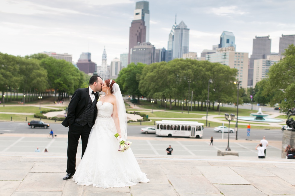 Philly Skyline Wedding Photographer