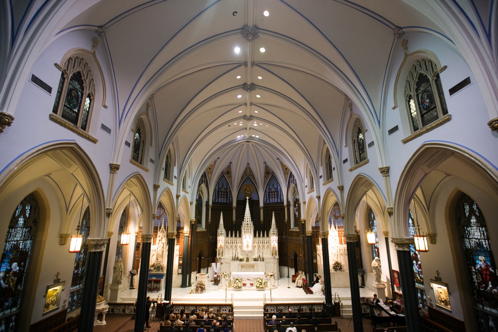 Philadelphia St. John the Evangelist Wedding Ceremony