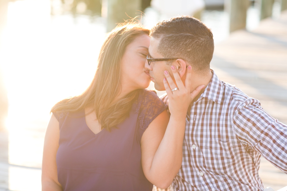 Annapolis City Dock Lifestyle Engagement Photographers