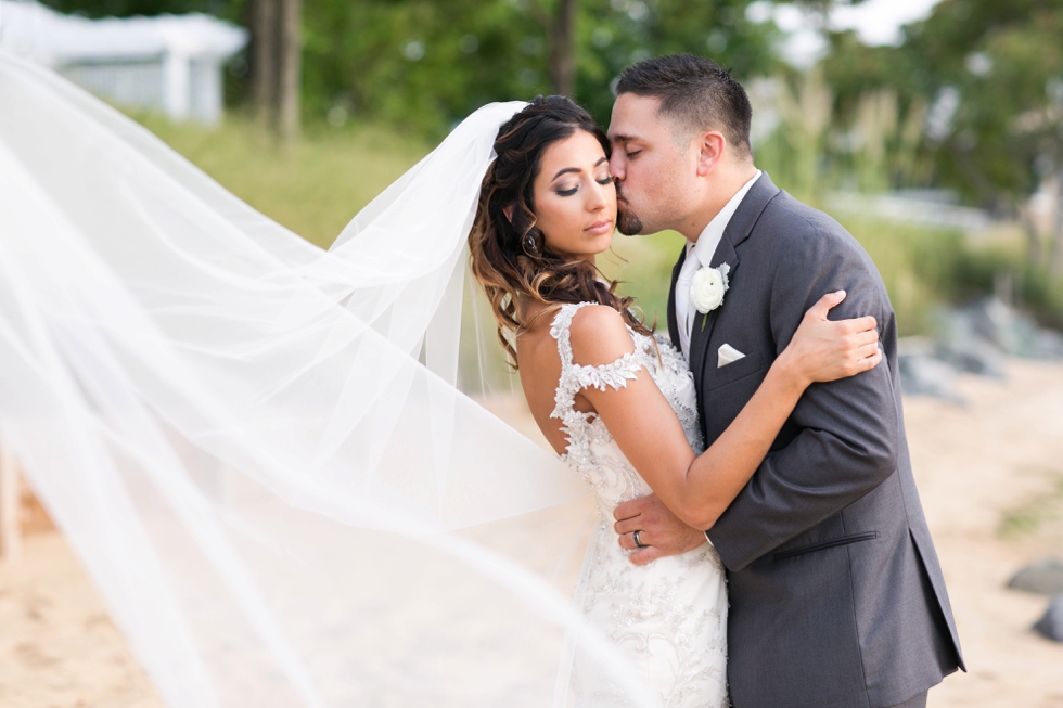 Chesapeake Bay Beach Club shore wedding photographer